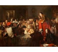 IPLUPJDY Vintage Poster Wall Prints Painting on Canvas the Last Day by George Bernard Picture Art Prints for Wall Decor 60x90cm