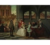 IPLUPJDY Vintage Poster Wall Prints Painting on Canvas the Prize Winner by Auguste Serrure Picture Art Prints for Wall Decor 60x90cm