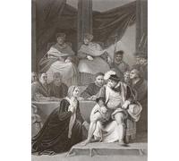 IPLUPJDY Vintage Poster Wall Prints Painting on Canvas Trial of the Marriage of Henry Viii by Robert Smirke Picture Art Prints for Wall Decor 60x90cm