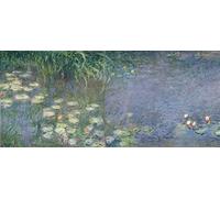 IPLUPJDY Vintage Wall Art Art Print Artwork Artwork Print Poster Waterlilies Morning by Claude Monet Canvas Print Poster for Home Decor 60x90cm