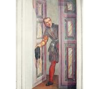 IPLUPJDY Vintage Wall Art Canvas Image Artwork Print Poster a Servant At the Door by Paolo Veronese Wall Art Paintiing for Home Decor 60x90cm