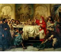 IPLUPJDY Vintage Wall Art Canvas Image Artwork Print Poster Death of Raphael by Carl Robert Arthur Thiele Wall Art Paintiing for Home Decor 60x90cm