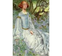 IPLUPJDY Vintage Wall Art Canvas Image Artwork Print Poster in Spring Time the Only Pretty Ring Time - From As You Like It by Eleanor Fortescue-brickdale Wall Art Paintiing for Home Decor 60x90cm