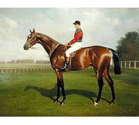 IPLUPJDY Vintage Wall Art Canvas Image Artwork Print Poster Jubilee Winner of the by Emil Adam Wall Art Paintiing for Home Decor 60x90cm