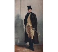 IPLUPJDY Vintage Wall Art Canvas Image Artwork Print Poster Lord Ribblesdale by John Singer Sargent Wall Art Paintiing for Home Decor 60x90cm