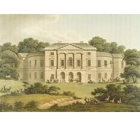 IPLUPJDY Vintage Wall Art Canvas Image Artwork Print Poster Lord Sidmouth's Richmond Park by Humphry Repton Wall Art Paintiing for Home Decor 60x90cm