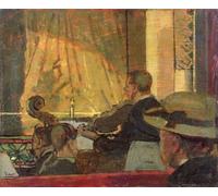 IPLUPJDY Vintage Wall Art Canvas Image Artwork Print Poster Music Hall by Walter Richard Sickert Wall Art Paintiing for Home Decor 60x90cm
