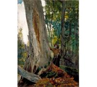 IPLUPJDY Vintage Wall Art Canvas Image Artwork Print Poster Old Friends by Winslow Homer Wall Art Paintiing for Home Decor 60x90cm