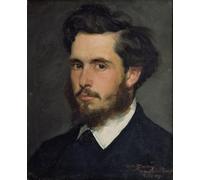 IPLUPJDY Vintage Wall Art Canvas Image Artwork Print Poster Portrait of Claude Monet by Charles Emile Auguste Carolus Duran Wall Art Paintiing for Home Decor 60x90cm
