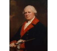 IPLUPJDY Vintage Wall Art Canvas Image Artwork Print Poster Portrait of Colonel Patrick Duff by George Romney Wall Art Paintiing for Home Decor 60x90cm