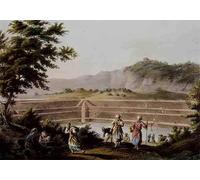 IPLUPJDY Vintage Wall Art Canvas Image Artwork Print Poster Reservoir of the Sealed Fountain Near Bethlehem From Views of Palestine Vol.ii by Mayer Wall Art Paintiing for Home Decor 60x90cm