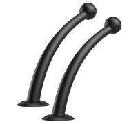 iplusmile 1 Pair Black Silicone Bikes Helmet Tentacles Flexible Easy to Install Helmet Decoration Cover Accessories