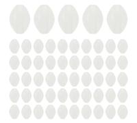iplusmile 1000pcs Glow in The Dark Fishing Beads 3x4mm Oval Fluorescent Plastic Rig Beads for Saltwater, River and Lake Fishing Tackle Accessories