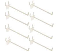 iplusmile 100Pcs ABS Pegboard Hooks 2Cm Spacing, 126Mm Utility Peg Hooks for Wall Storage, Suitable for Supermarket Display Racks and Home Organization