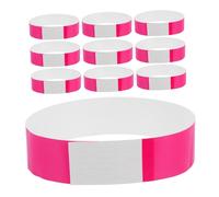 iplusmile 100PCS Adjustable Newborn Puppy Id Tags Comfortable Pet Identification Collars for Whelping Small Durable and Convenient Name Tags for Puppy Care