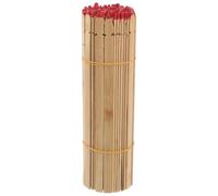 iplusmile 100pcs Bamboo Fortune Telling Sticks Replacement Traditional Chinese Divination Props Blank Natural Color for Temple Rituals and Fortune Telling Games