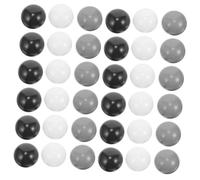iplusmile 100Pcs Creative Ocean Balls for Swimming Pits Childrens Play Balls in Black White and Educational Party Game Props for Indoor Outdoor Fun