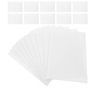 iplusmile 100pcs Foam Printing Plates A4 White Board Set for DIY Craft