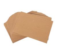 iplusmile 100pcs Kraft Self Adhesive Invitation Envelopes Lightweight Wraps for Wedding Party Festival Greeting Cards and Student Use