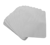 iplusmile 100pcs Light Gray Microfiber Cleaning Cloths 6.7"x5.5" Double-Sided Ultra Soft Spectacle and Laptop Screen Wipes for Eyeglasses and Electronic Devices