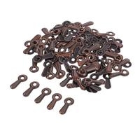 iplusmile 100pcs Metal Picture Frame Hardware Picture Frame Clips Turn Button Fasteners with Screws for Office and Store