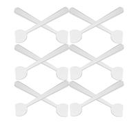 iplusmile 100pcs Small Plastic Spatulas for Cosmetics, Multifunctional Portable Pp Face Mask and Cream Spoons, for Home and Office Skincare Mixing and Application Tools