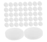 iplusmile 100pcs Sponge Powder Foundation Face Powder Puff Face Puff Cosmetics Makeup Pad Makeup Pad Dry Wet Foundation Tools White