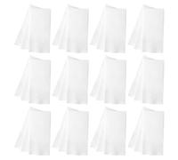 iplusmile 100pcs White Disposable Dinner Napkins 17"x12" Soft Absorbent Dust-Free Paper Serviettes for Wedding Party Reception and Business Events, 50g/㎡