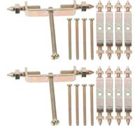 iplusmile 10pcs 86 Type Pvc Concealed Wall Junction Box Repair Device with Insulation Support Rod for Outlet Mounting Box Maintenance and Insulation