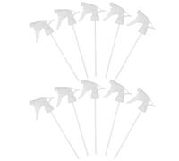 iplusmile 10pcs Adjustable Spray Nozzle Tips for Bottles Plastic Replacement Trigger Spray Caps with Fine Mist and Stream Flow for Gardening Cleaning and DIY Use