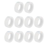 iplusmile 10pcs Breathable Eyelash Fabric Tapes Adhesive Lash Extension Tapes for Eyelash Grafting Beauty Salon Supplies White