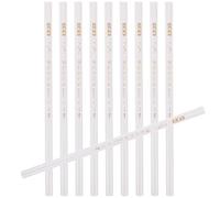iplusmile 10pcs Fabric Markers for Sewing with Reliable Wax Material, White Tailor Marking Pencils for Accurate and Clean Lines in Sewing Projects