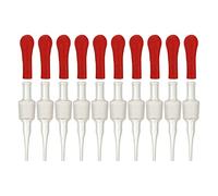 iplusmile 10pcs Glass Droppers Transfer Pipettes Laboratory Use Liquid Droppers for Medicine Measurement
