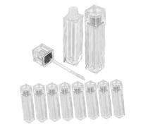 iplusmile 10pcs Gloss Me up Lip Gloss Tubes Empty Containers Stylish Wave Design Reusable DIY Lipstick Tubes