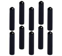 iplusmile 10pcs Liquor Rubber Caps for Pourer Spouts, Black Rubber Pourers Covers for Liquor Bottles, Easy to Store and Reusable, Suitable for Bars and Diners