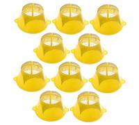 iplusmile 10pcs Metal Mesh Oil Paint Strainers Filter Funnels for Paint Impurity Removal with Fine Mesh Screens Thick Construction for Sprayer Use and Clog Prevention