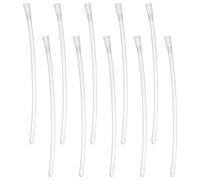 iplusmile 10pcs Parrot Feeder Tubes Made of Abs for Easy Feeding of Young Parrots User-friendly Design for Breeders and Pet Stores Feeding Supplies