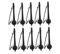 iplusmile 10pcs Resistive Touch Pen Spring Rope and Base for Smooth Writing High Precision Stylus for Tablets and Pos Devices Lost Design for Convenient Carrying