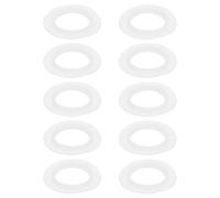 iplusmile 10pcs Silicone Sink Sealing Gasket Set with Easy Installation and Universal Fit for Kitchen and Bathroom DIY Plumbing Applications