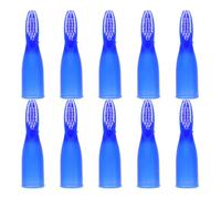 iplusmile 10pcs Soft Bristle Toothbrushes with Large and Short Handle for Effective Cleaning of Teeth and Gums, Compact Design Suitable for Inmates and Personal Oral Care