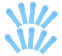 iplusmile 10Pcs Soft Ear Wax Remover Sleeves Comfortable Ear Cleaning Tool Covers for Ear Picks Compatible with Various Ear Spoons Gentle and Practical Ear Care