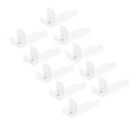 iplusmile 10pcs Spring-loaded Automatic Shelf Pusher for Enhanced Store Organization and Continuous Product Availability, Plastic Beverage Glide Dispenser for Convenience Stores and Shelf