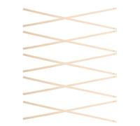 iplusmile 10pcs Wooden Lantern Handles Handheld Lantern Poles Beige Wood Material Unique Design Repair and Replacement DIY Projects Lantern-Making Kit Accessories