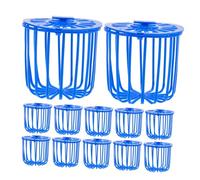iplusmile 12pcs Fruit and Vegetable Baskets for Birds Convenient Hanging Feeder Accessories Space-saving Design for Parrot Cage for Fresh Food Storage and Home Decor