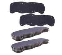 iplusmile 12pcs Hard Hat Sweatbands Absorbent Foam Liner 23cm Sweat Absorbing Strips Breathable Padded Replacement for Construction Safety Helmets