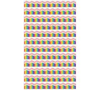 iplusmile 12pcs Magnetic Bulletin Board Border Trim for Blackboard and Whiteboard, Assorted Colour Pvc Decorative Borders with Easy Installation for Classroom and DIY Craft Projects