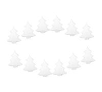 iplusmile 12pcs Transparent Plastic Ball Ornaments for Christmas Tree DIY Fillable Hanging Decorations Clear Plastic Christmas Pendants for Holiday Party and Gift Crafting