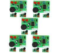 iplusmile 15sets Solder Practice Kit Electronic Hobby Kit Flash Circuit Soldering Practice Board for DIY Teaching Supplies