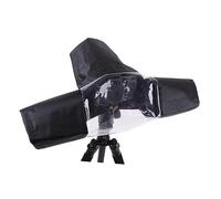 iplusmile 1PC Camera Rain Cover Protective Shield for DSLR Long Lens for Rainy Weather Desert Seaside Use Elastic Tripod Zipper Access