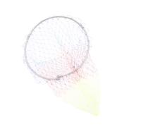 iplusmile 1PC Foldable Stainless Steel Fishing Net Colorful Nylon Tear Resistant Mesh for Fishing Accessories for Catching Fish Shrimp Aquarium Use